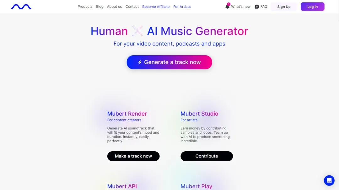 Read more about the article Mubert Ai