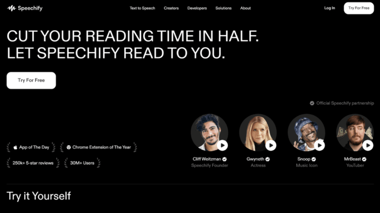 Read more about the article Speechify